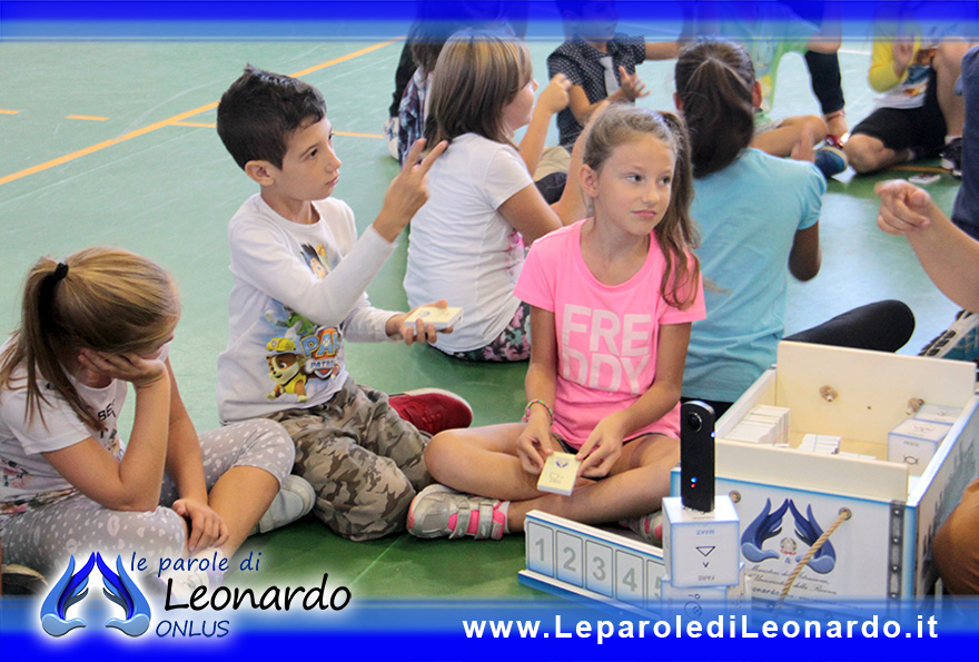 Gruppo “Le Parole di Leonardo ONLUS” a Handimatica 2014